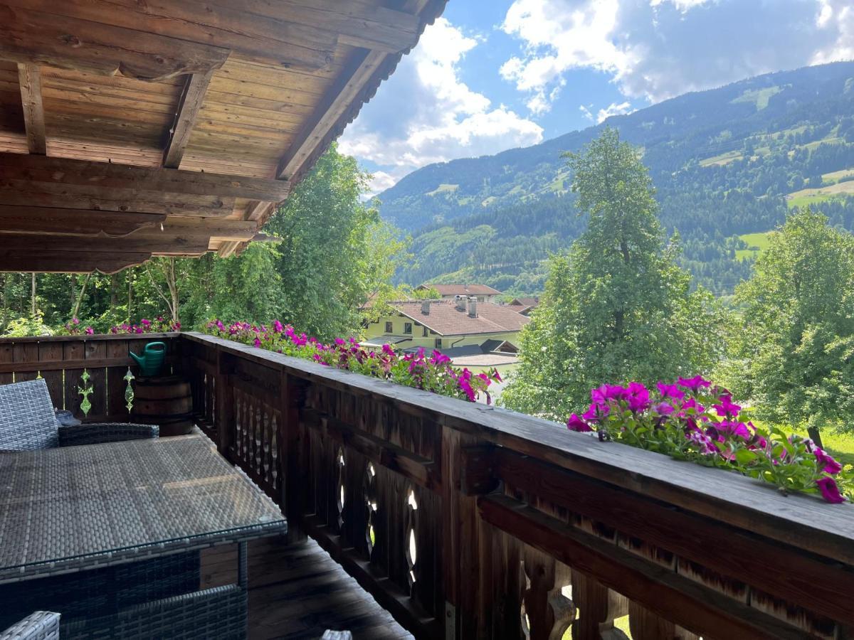 Ferienwohnung Gamsbock Panorama View Balkon, Gartensauna, Garten, Grillplatz Stumm Esterno foto