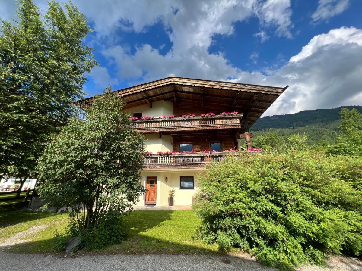 Ferienwohnung Gamsbock Panorama View Balkon, Gartensauna, Garten, Grillplatz Stumm Esterno foto
